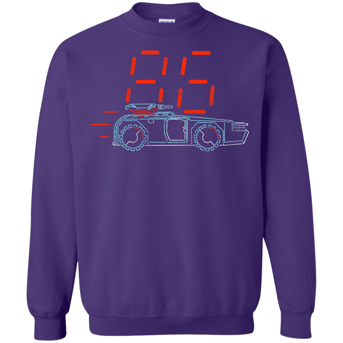 Sweatshirts Purple / S Aliens 86 Crewneck Sweatshirt