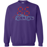 Sweatshirts Purple / S Aliens 86 Crewneck Sweatshirt