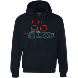 Sweatshirts Navy / S Aliens 86 Premium Fleece Hoodie