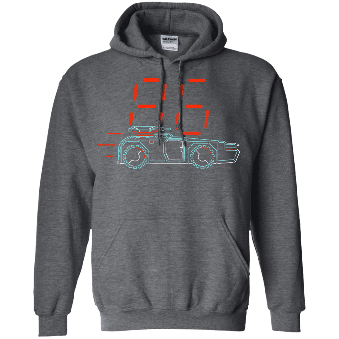 Sweatshirts Dark Heather / S Aliens 86 Pullover Hoodie