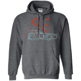 Sweatshirts Dark Heather / S Aliens 86 Pullover Hoodie