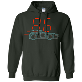 Sweatshirts Forest Green / S Aliens 86 Pullover Hoodie