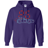 Sweatshirts Purple / S Aliens 86 Pullover Hoodie