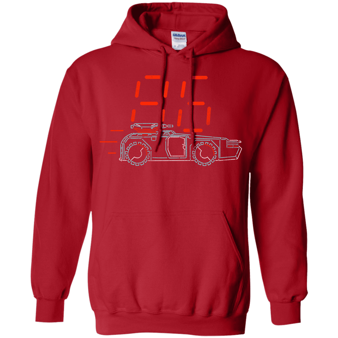 Sweatshirts Red / S Aliens 86 Pullover Hoodie