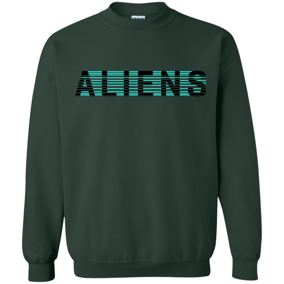 Sweatshirts Forest Green / S Aliens Crewneck Sweatshirt