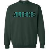 Sweatshirts Forest Green / S Aliens Crewneck Sweatshirt