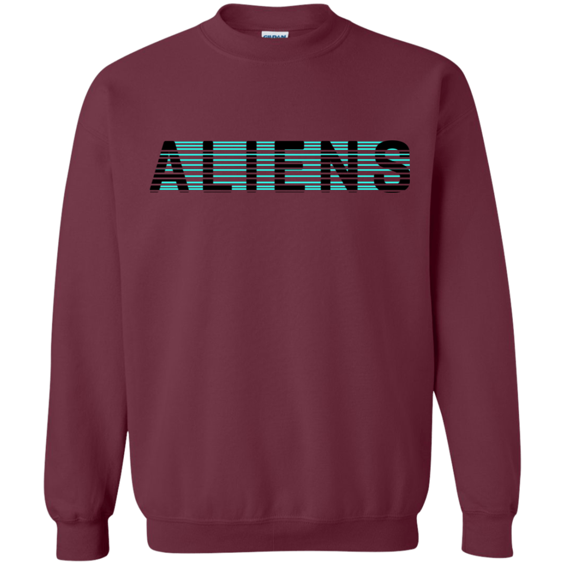 Sweatshirts Maroon / S Aliens Crewneck Sweatshirt