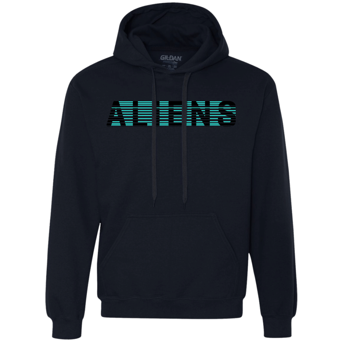 Sweatshirts Navy / S Aliens Premium Fleece Hoodie