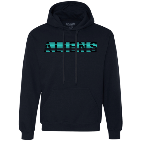 Sweatshirts Navy / S Aliens Premium Fleece Hoodie