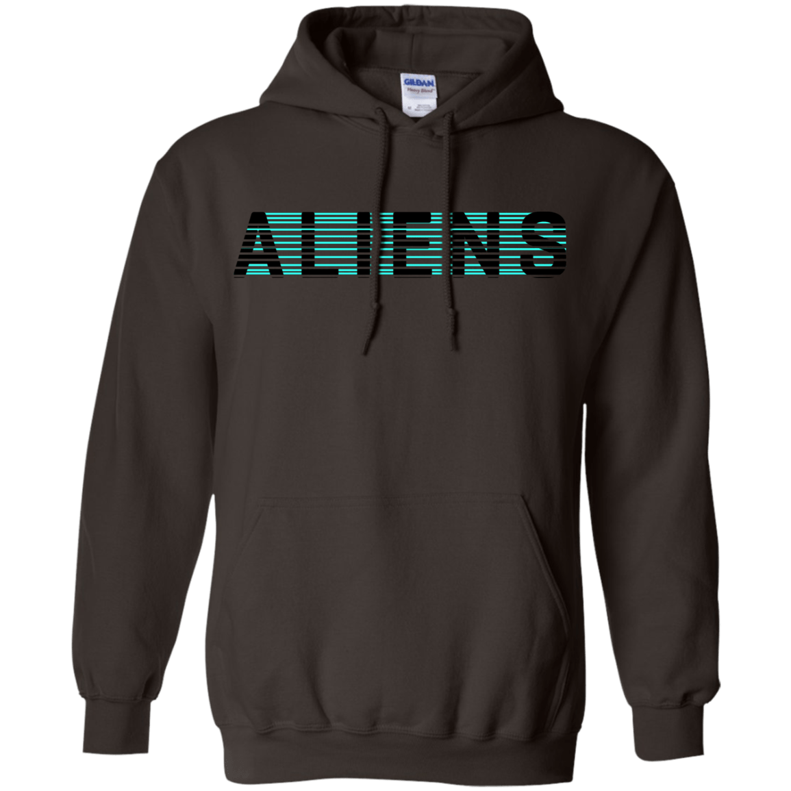 Sweatshirts Dark Chocolate / S Aliens Pullover Hoodie