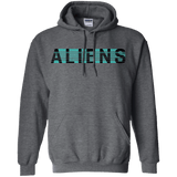 Sweatshirts Dark Heather / S Aliens Pullover Hoodie