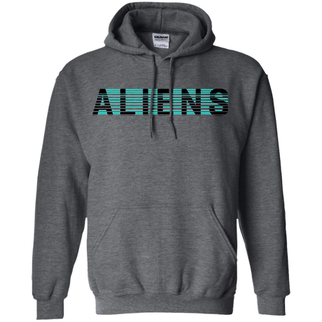 Sweatshirts Dark Heather / S Aliens Pullover Hoodie