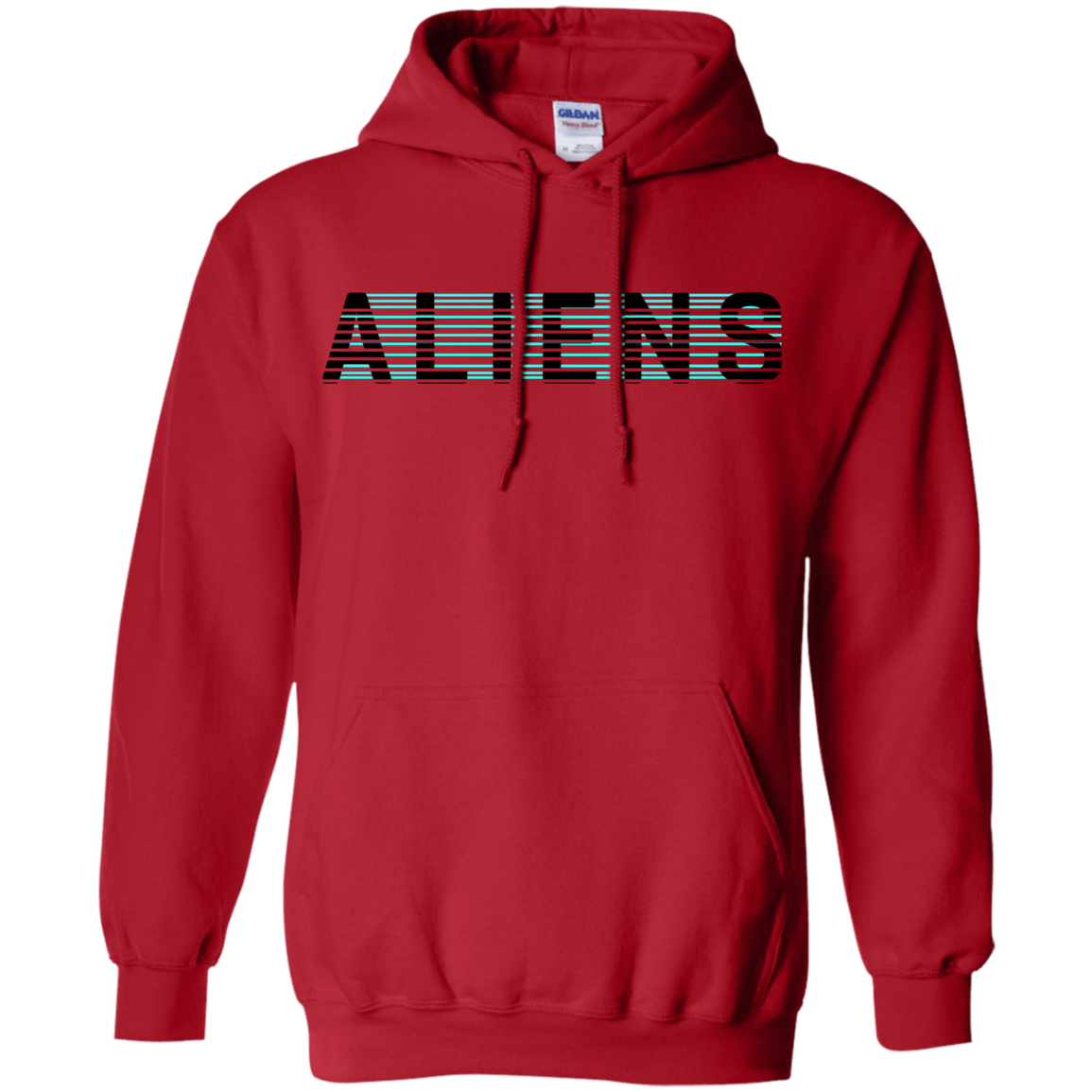 Sweatshirts Red / S Aliens Pullover Hoodie