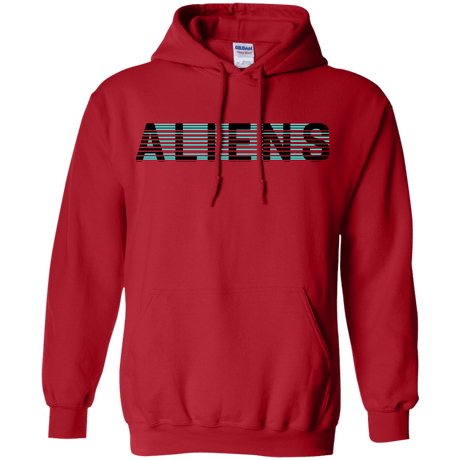 Sweatshirts Red / S Aliens Pullover Hoodie