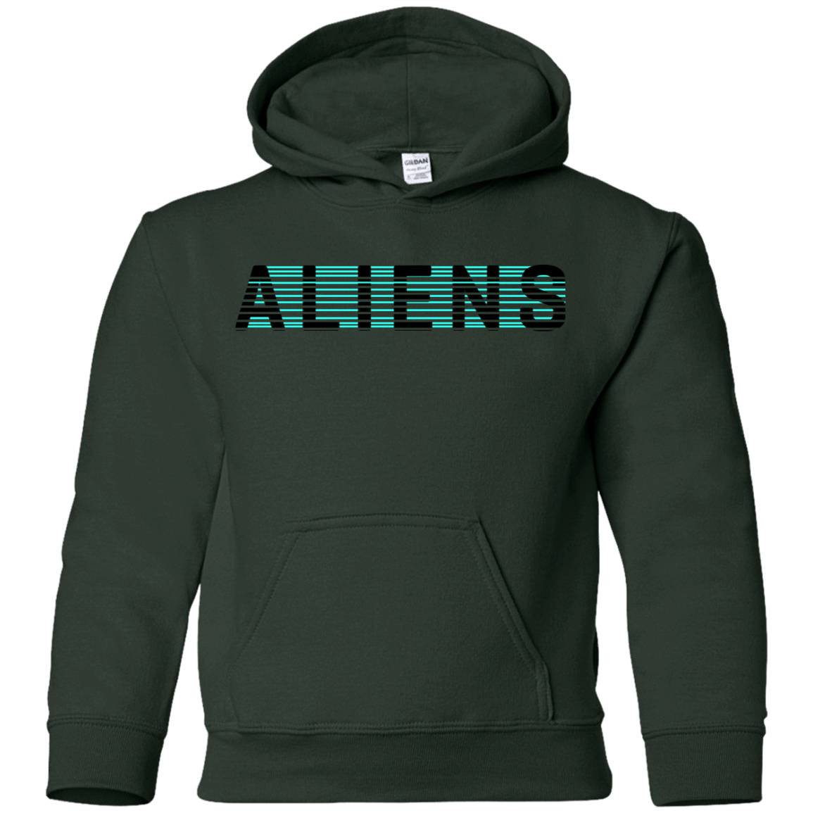 Sweatshirts Forest Green / YS Aliens Youth Hoodie