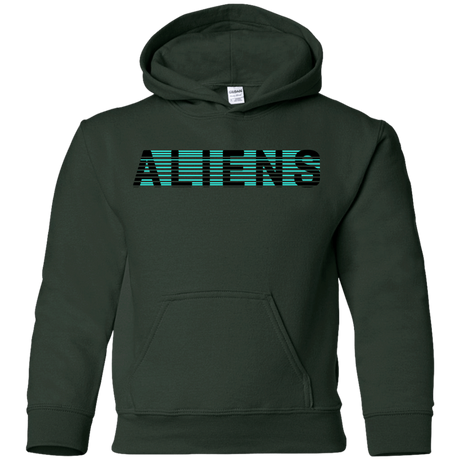 Sweatshirts Forest Green / YS Aliens Youth Hoodie