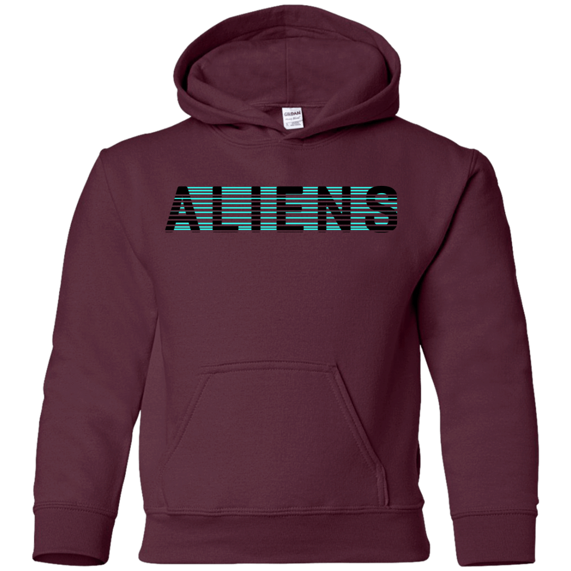 Sweatshirts Maroon / YS Aliens Youth Hoodie