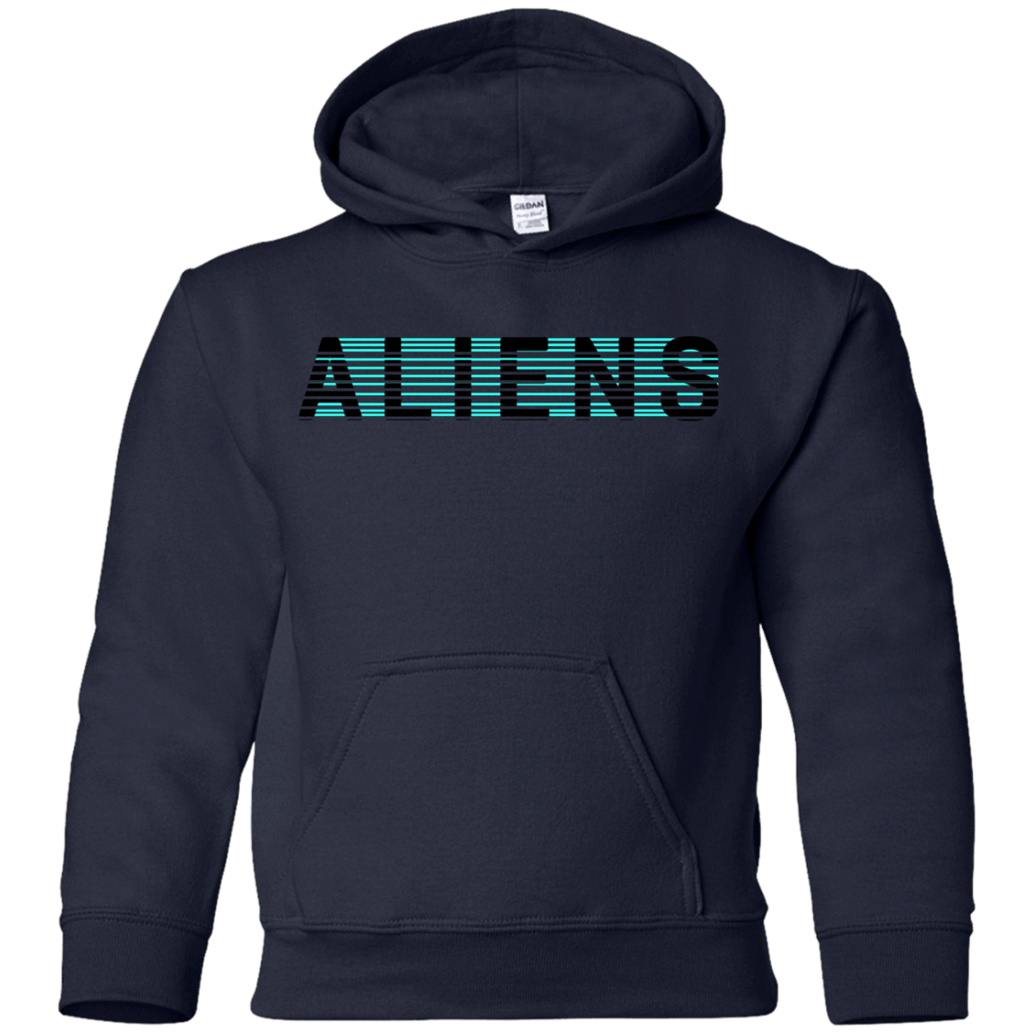 Sweatshirts Navy / YS Aliens Youth Hoodie