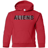 Sweatshirts Red / YS Aliens Youth Hoodie