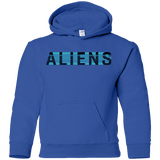 Sweatshirts Royal / YS Aliens Youth Hoodie