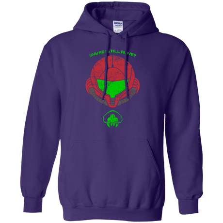 Sweatshirts Purple / S Alive Pullover Hoodie
