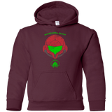 Sweatshirts Maroon / YS Alive Youth Hoodie