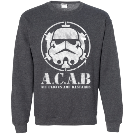 Sweatshirts Dark Heather / Small All clones Crewneck Sweatshirt