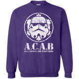 Sweatshirts Purple / Small All clones Crewneck Sweatshirt