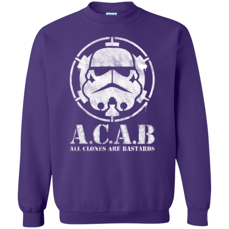 Sweatshirts Purple / Small All clones Crewneck Sweatshirt