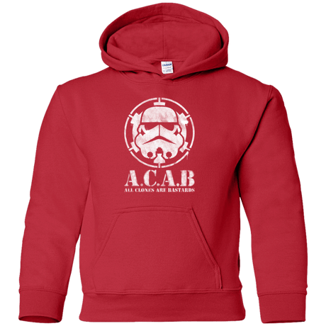 Sweatshirts Red / YS All clones Youth Hoodie