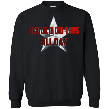 Sweatshirts Black / S All Day Crewneck Sweatshirt