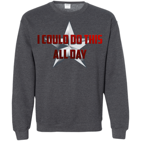 Sweatshirts Dark Heather / S All Day Crewneck Sweatshirt