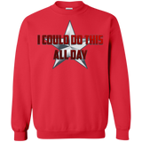 Sweatshirts Red / S All Day Crewneck Sweatshirt