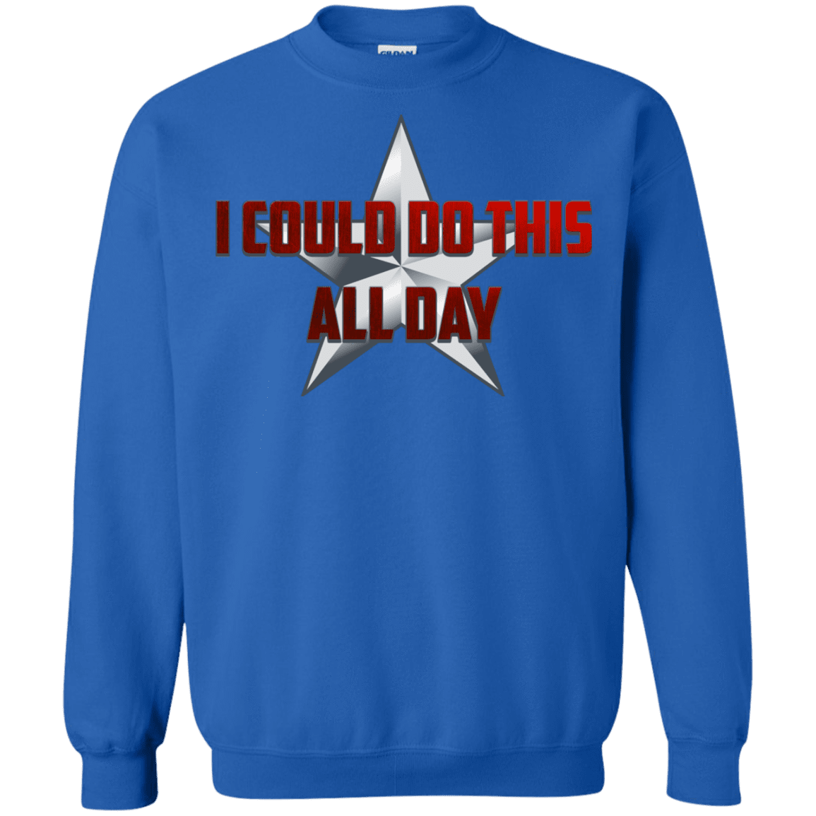 Sweatshirts Royal / S All Day Crewneck Sweatshirt