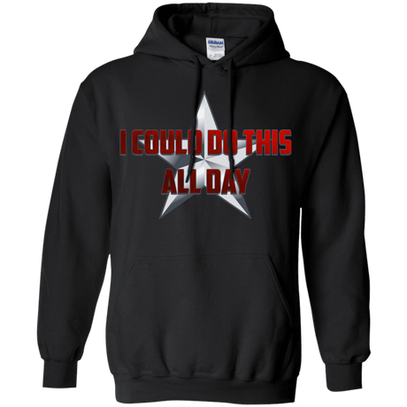 Sweatshirts Black / S All Day Pullover Hoodie