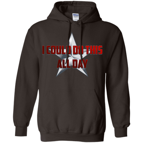 Sweatshirts Dark Chocolate / S All Day Pullover Hoodie