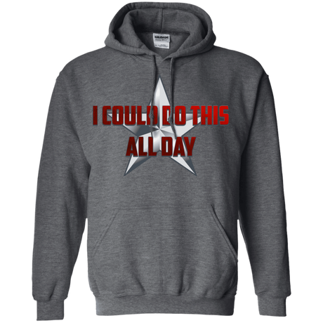 Sweatshirts Dark Heather / S All Day Pullover Hoodie