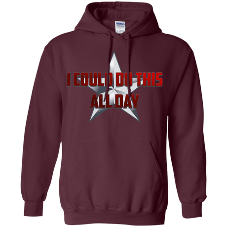 Sweatshirts Maroon / S All Day Pullover Hoodie