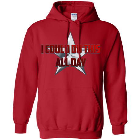 Sweatshirts Red / S All Day Pullover Hoodie
