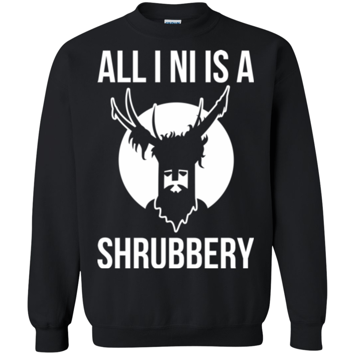 Sweatshirts Black / Small All I Ni Crewneck Sweatshirt