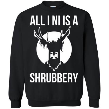 Sweatshirts Black / Small All I Ni Crewneck Sweatshirt