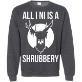 Sweatshirts Dark Heather / Small All I Ni Crewneck Sweatshirt