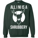 Sweatshirts Forest Green / Small All I Ni Crewneck Sweatshirt