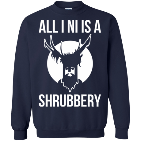 Sweatshirts Navy / Small All I Ni Crewneck Sweatshirt