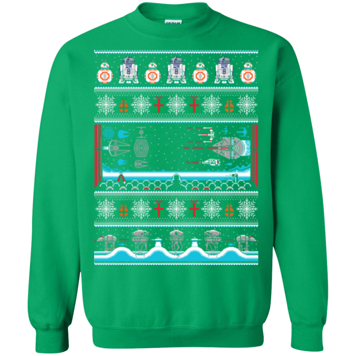 Sweatshirts Irish Green / Small All I Want 4 Xmas Crewneck Sweatshirt