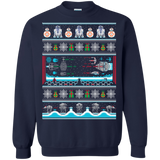 Sweatshirts Navy / Small All I Want 4 Xmas Crewneck Sweatshirt