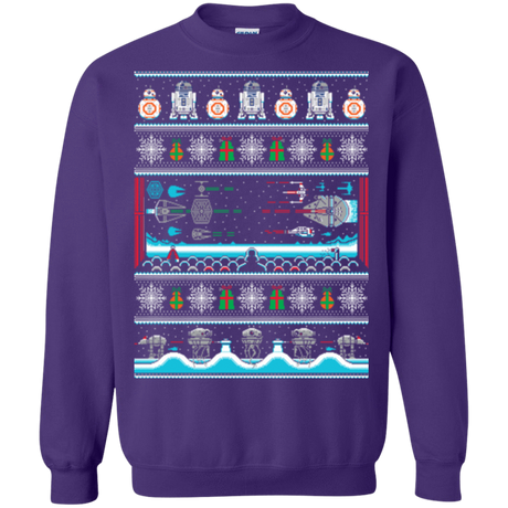 Sweatshirts Purple / Small All I Want 4 Xmas Crewneck Sweatshirt