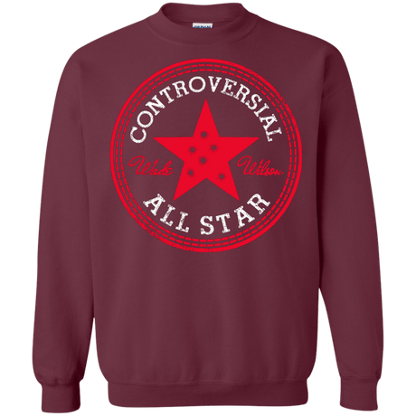 Sweatshirts Maroon / Small All Star Crewneck Sweatshirt