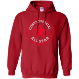 Sweatshirts Red / Small All Star Pullover Hoodie