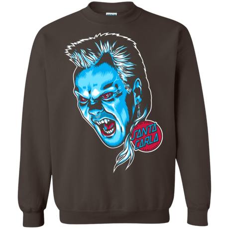 Sweatshirts Dark Chocolate / Small All The Damn Vampires Crewneck Sweatshirt